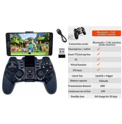 Gamepad Joypad For iphone Android Tablet PC Phone Wireless Bluetooth-compatible Controller Remote Gaming Controle Joystick r25