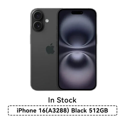 Neues Apple iPhone 16 (A3288) 6,1" OLED-Bildschirm 20 W IP68 128/256/512 GB Dual-SIM Dual-Kameras iOS 18 3561 mAh