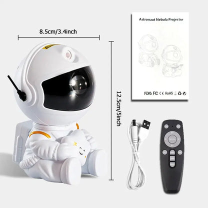 Astronaut Starry Sky Projection Light Full of Stars Ambient Light Spaceman Laser Nebula Water Ripple Bedroom Projection Light