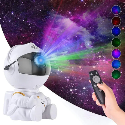 Astronaut Starry Sky Projection Light Full of Stars Ambient Light Spaceman Laser Nebula Water Ripple Bedroom Projection Light