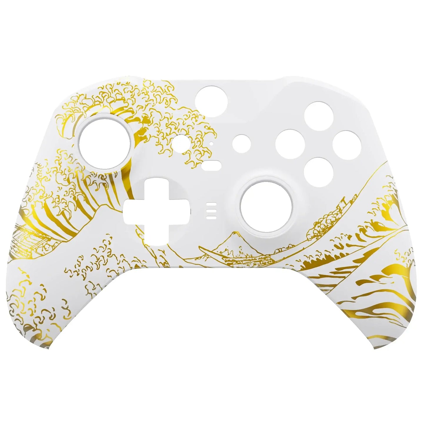 eXtremeRate Patterned Faceplate Front Housing Shell Replacement Kit for Xbox One Elite Series 2 Controller - Series 1