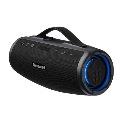 Tronsmart Mirtune S100 Speaker 50W Bluetooth Speaker with IPX7 Waterproof, APP Control, Built-in Powerbank & Retractable Handle