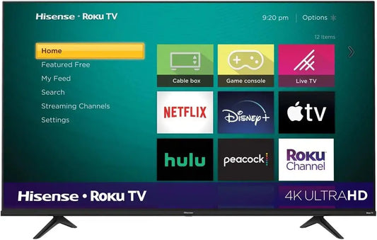 65-Inch Class R6 Series 4K UHD Smart Roku TV with Alexa Compatibility, Dolby Vision HDR, DTS Studio Sound, Game Mode (65