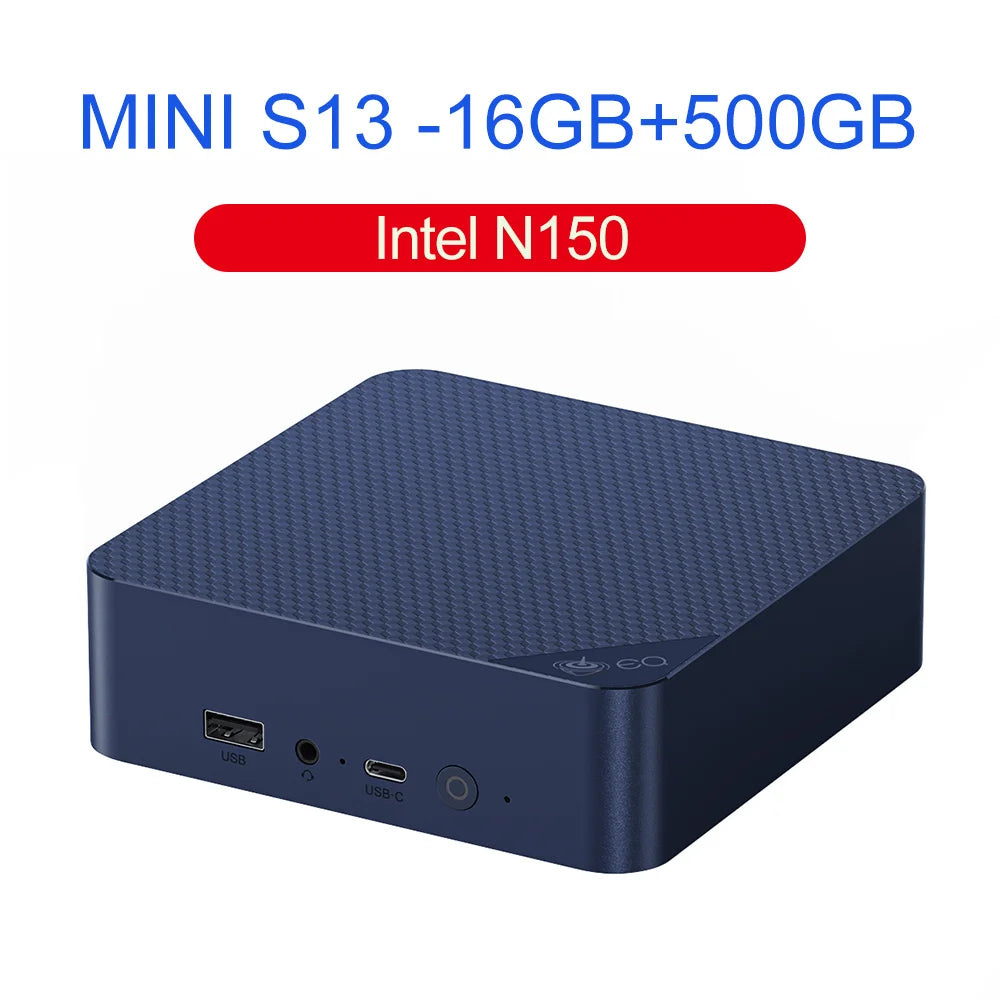 Beelink Mini S13 Intel Twin Lake N150 S12 Pro N100 16G 500G Mini S 11th N5095 DDR4 8GB 128GB Desktop Computer N95 VS GMKtec G3