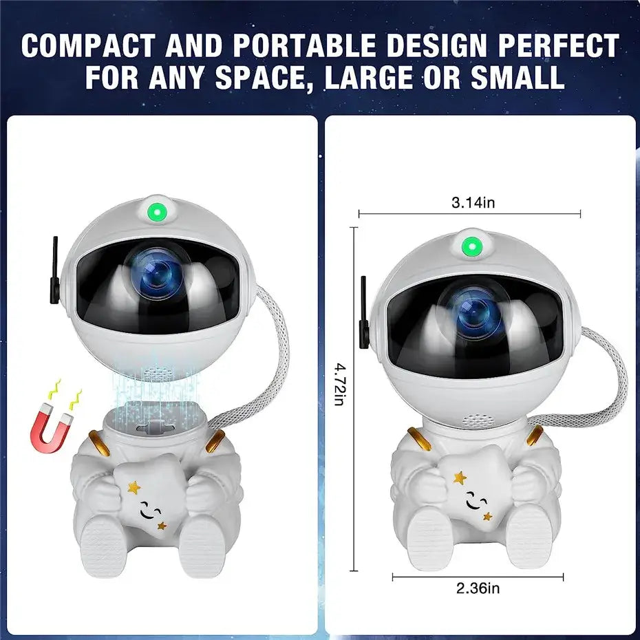 Astronaut Starry Sky Projection Light Full of Stars Ambient Light Spaceman Laser Nebula Water Ripple Bedroom Projection Light