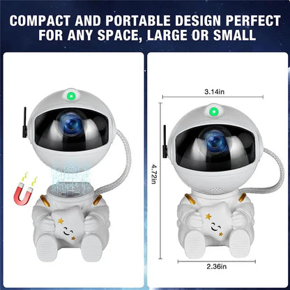 Astronaut Starry Sky Projection Light Full of Stars Ambient Light Spaceman Laser Nebula Water Ripple Bedroom Projection Light