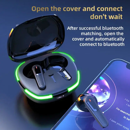 TWS Pro60 Wireless Bluetooth Headset with Mic Earbuds Noise Cancelling Stereo Bluetooth Earphones Air Pro 60 Wireless Headphones