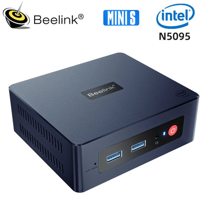 Beelink Mini S13 Intel Twin Lake N150 S12 Pro N100 16G 500G Mini S 11th N5095 DDR4 8GB 128GB Desktop Computer N95 VS GMKtec G3