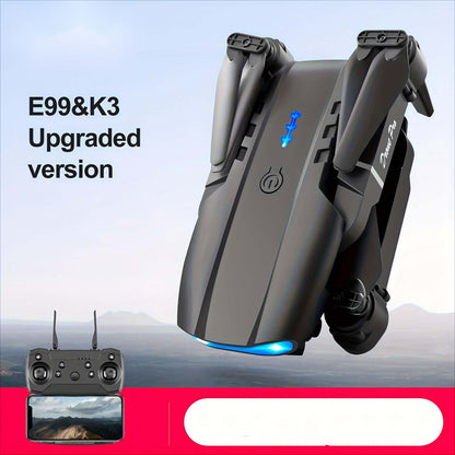 Dual Camera E99 K3 Professional RC Drone, Double Folding Remote Control Toy with Height Hold for Indoor and Outdoor Use