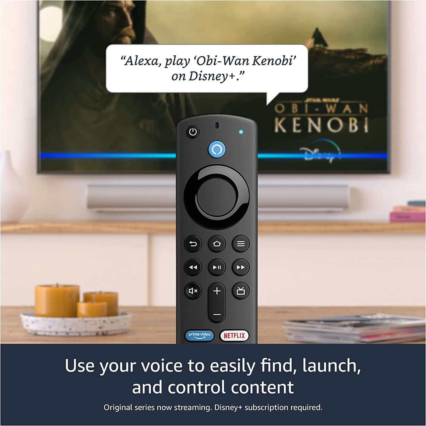 Introducing Fire TV Stick 4K Max Streaming Device, Wi-Fi 6, Alexa Voice Remote (Includes TV Controls)