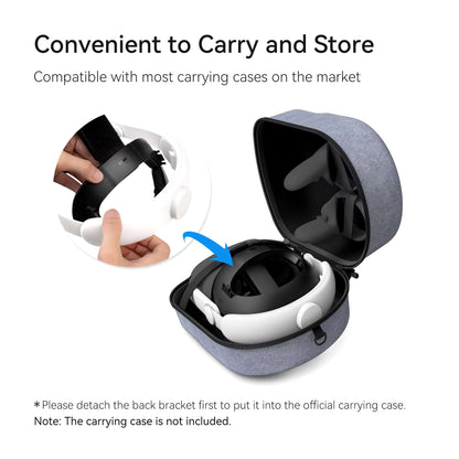 KIWI Design Comfort Adjustable Head Strap Compatible with Quest 2 Increase Supporting Improve Comfort-Virtual VR Accessories